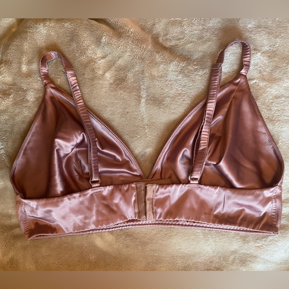 Parade Longline Bralette Glow Satin - pink champagne - Picture 3 of 6